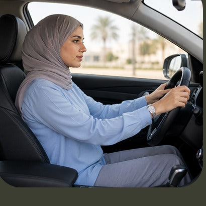 قيادة السيارة